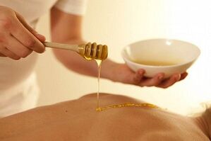 Masaxe de mel para osteocondrose cervical